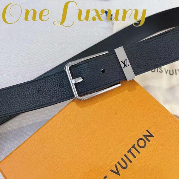 Replica Louis Vuitton LV Unisex LV Pont Neuf 35mm Belt Taurillon Calf Leather 3