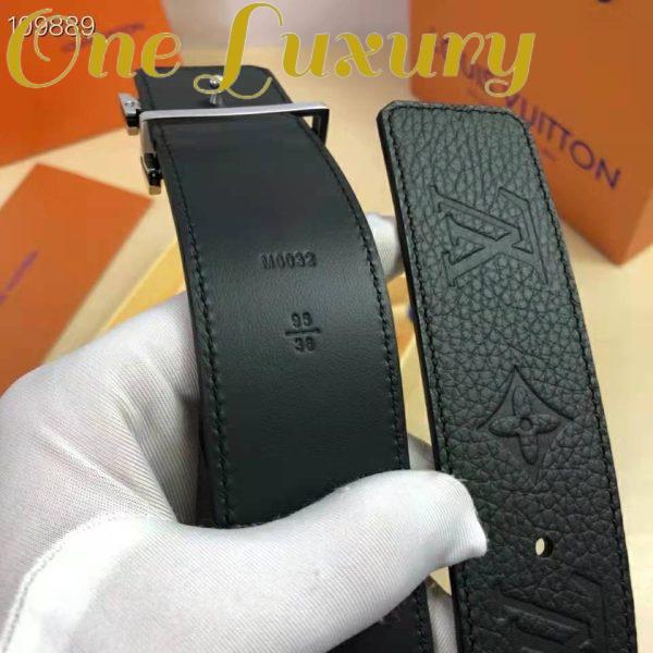 Replica Louis Vuitton Unisex LV Iconic 30mm Reversible Belt Monogram Empreinte Calf Leather 8