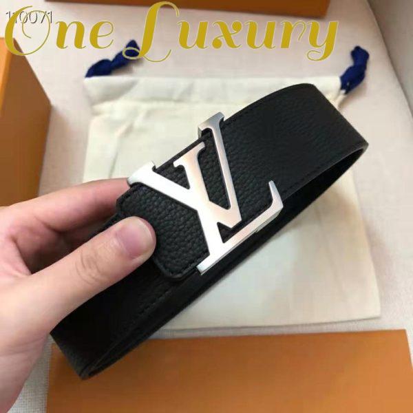 Replica Louis Vuitton Unisex LV Initiales 40 mm Width Reversible Belt Calf Leather 7