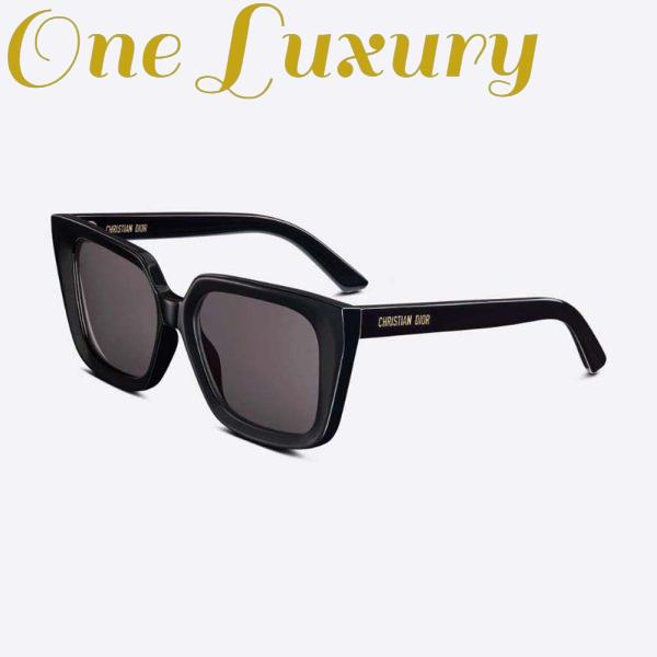 Replica Dior Women DiorMidnight S1I Black Square Sunglasses 3