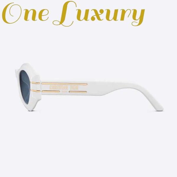 Replica Dior Women DiorSignature B1U White Butterfly Sunglasses 4