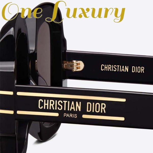 Replica Dior Women DiorSignature S1U Black Square Sunglasses 5