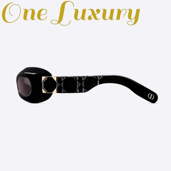 Replica Dior Women Lady 95.22 Black Rounded Sunglasses 4