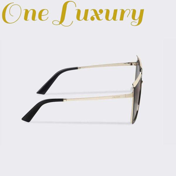 Replica Prada Women Cinéma Sunglasses of the Iconic Prada Cinéma Collection with Sophisticated-Black 3