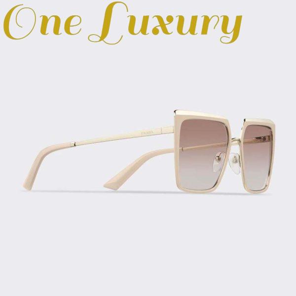 Replica Prada Women Cinéma Sunglasses of the Iconic Prada Cinéma Collection with Sophisticated-Pink 3