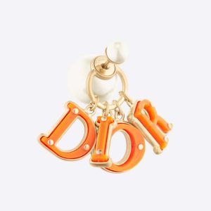 Replica Dior Women Tribales Earring Gold-Finish Metal and White Resin Pearls 2
