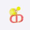 Replica Dior Women Tribales Earring Gold-Finish Metal with Fluorescent Blue Lacquer 6