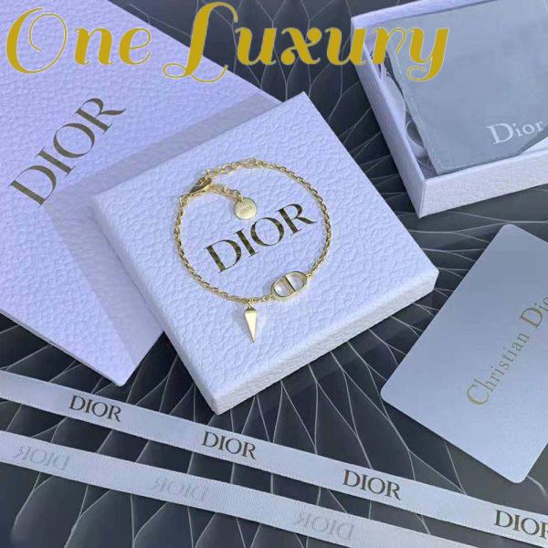 Replica Dior Women Petit CD Bracelet Gold-Finish Metal 3