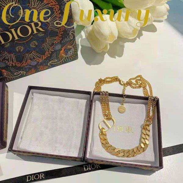 Replica Dior Women 30 Montaigne Necklace Gold-Finish Metal 3