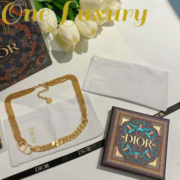Replica Dior Women 30 Montaigne Necklace Gold-Finish Metal 4