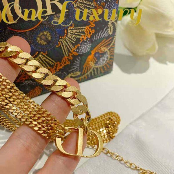 Replica Dior Women 30 Montaigne Necklace Gold-Finish Metal 8