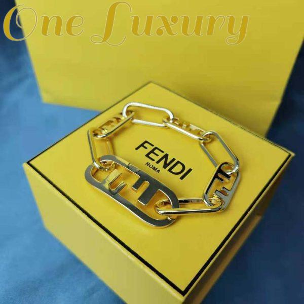 Replica Fendi Women Olock Bracelet Gold-Colored 5