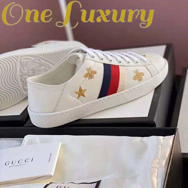 Replica Gucci Unisex Ace sneaker with Bees and Stars Sylvie Web 4