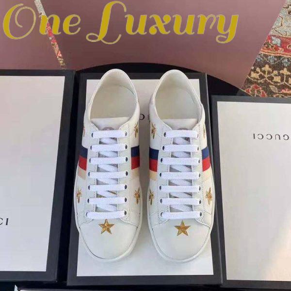Replica Gucci Unisex Ace sneaker with Bees and Stars Sylvie Web 5