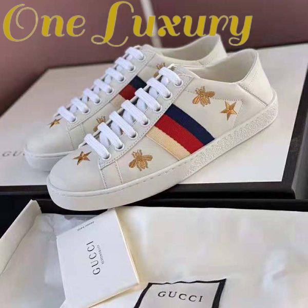 Replica Gucci Unisex Ace sneaker with Bees and Stars Sylvie Web 6