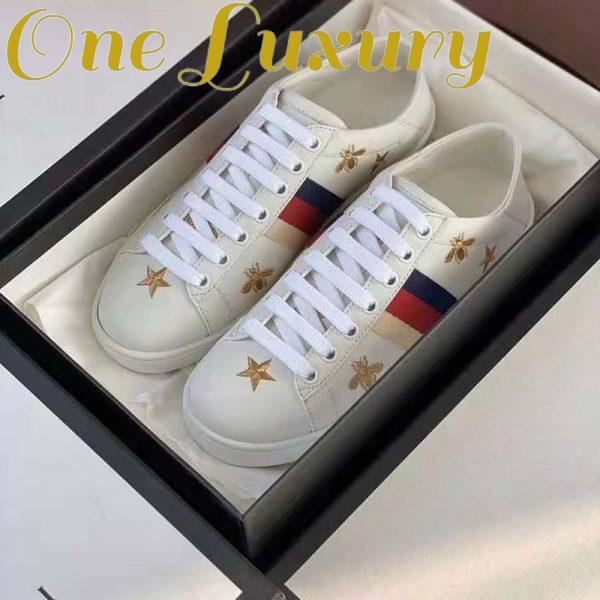 Replica Gucci Unisex Ace sneaker with Bees and Stars Sylvie Web 7