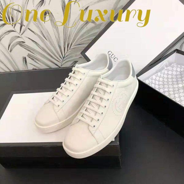 Replica Gucci Unisex Ace Sneaker with Interlocking G-White 5