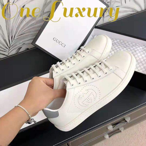 Replica Gucci Unisex Ace Sneaker with Interlocking G-White 7