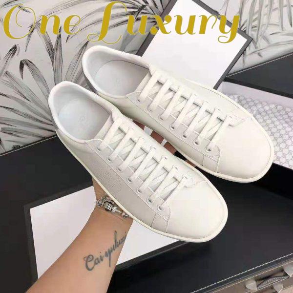 Replica Gucci Unisex Ace Sneaker with Interlocking G-White 8