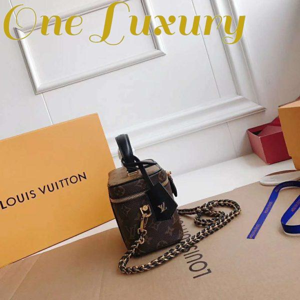 Replica Louis Vuitton LV Unisex Vanity PM in Monogram Canvas-Brown 7