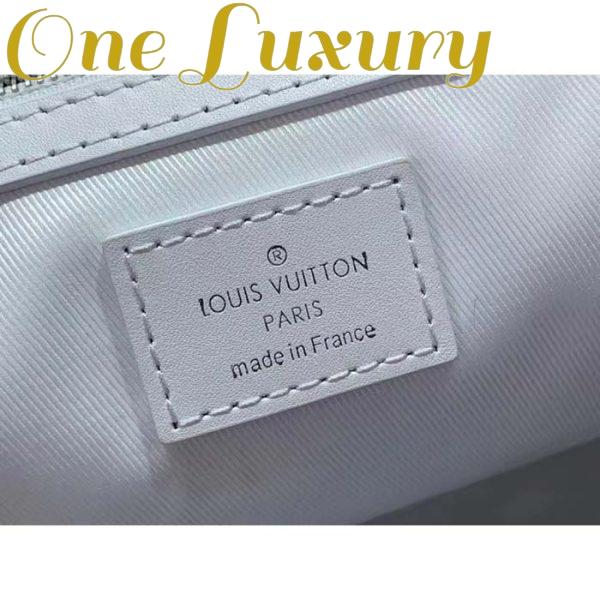 Replica Louis Vuitton LV Unisex Keepall Bandoulière 50 Multicolor Monogram Coated Canvas Cowhide Leather 11