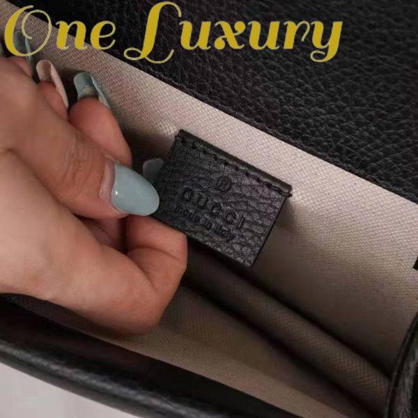Replica Gucci GG Women Dionysus Leather Mini Bag Black Metal-Free Tanned Leather 11