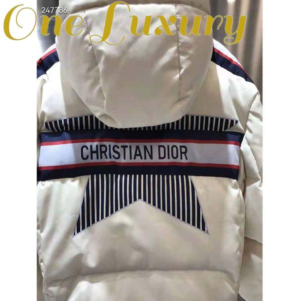 Replica Dior Men Dioralps Hooded Down Jacket White Three-Tone Dior Star 6