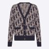 Replica Dior Women Bee Fleece Blouson Ecru Technical Wool Cashmere Knit 13