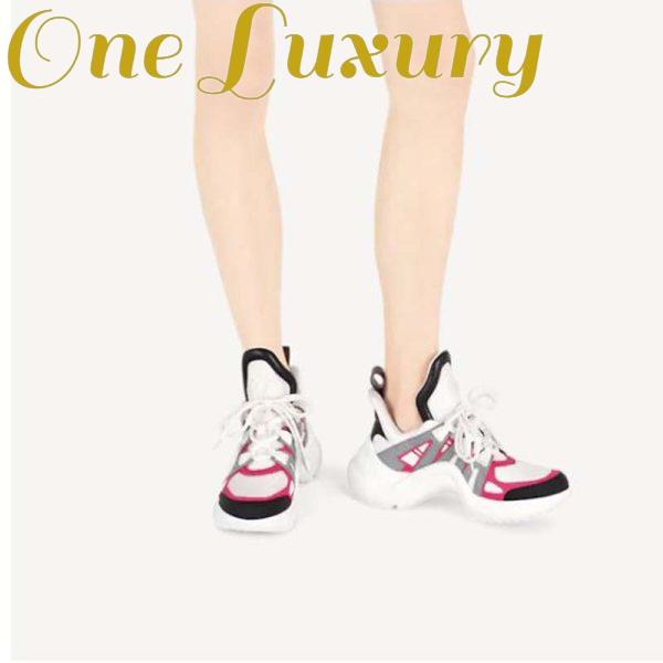 Replica Louis Vuitton Women LV Archlight Sneaker Technical Fabric Monogram Canvas 12