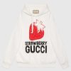 Replica Gucci GG Women The North Face x Gucci Sweatshirt Black Cotton Jersey Crewneck Oversized Fit 13