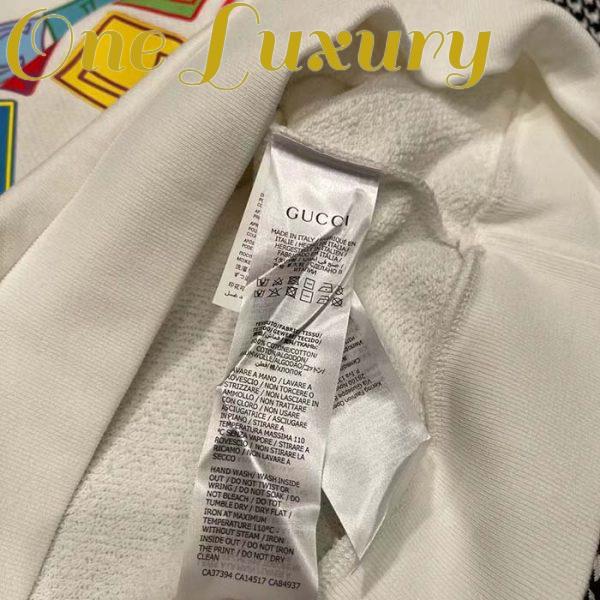 Replica Gucci Men GG Cotton Jersey Sweatshirt Crewneck Rib Cotton Long Sleeves 11
