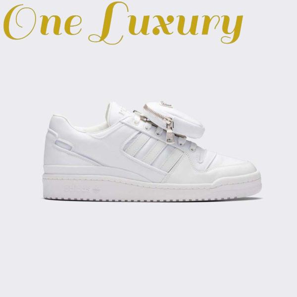 Replica Prada Women Adidas for Prada Re-Nylon Forum Sneakers-White 2