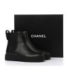 Replica Chanel Women Ankle Boots in Tweed & Calfskin 3.6 cm Heel-Beige 11