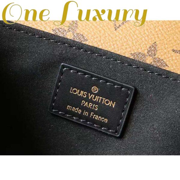 Replica Louis Vuitton LV Women Pochette Métis Bag Brown Monogram Reverse Coated Canvas 10