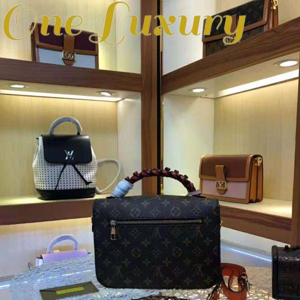 Replica Louis Vuitton LV Women Pochette Métis Bag in Monogram Coated Canvas-Brown 7