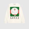 Replica Gucci Women Disney x Gucci Hooded Sweatshirt White Felted Organic Cotton Jersey 16
