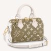 Replica Louis Vuitton Women LV Since 1854 Capucines MM Gray Embroidered Calfskin Cowhide 16