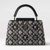 Replica Louis Vuitton Women Speedy Bandouliere 20 Bag Printed Embossed Grained Cowhide Leather 12