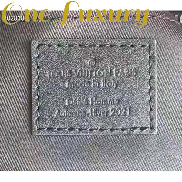 Replica Louis Vuitton Unisex Mini Soft Trunk Monogram Sunset Coated Canvas Cowhide Leather 11