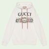 Replica Gucci Women GG Mohair Wool V-Neck Sweater Beige Brown 16