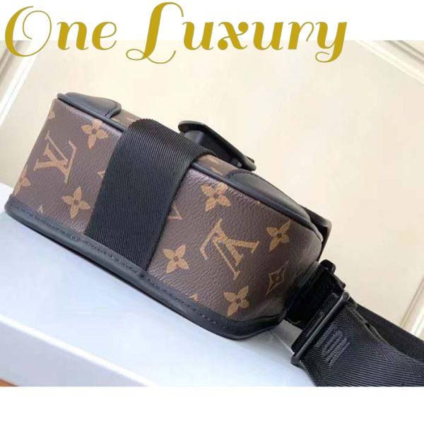 Replica Louis Vuitton LV Unisex Archy Messenger PM Bag Monogram Macassar Coated Canvas 8