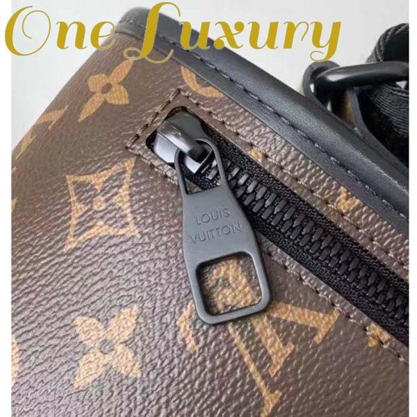Replica Louis Vuitton LV Unisex Archy Messenger PM Bag Monogram Macassar Coated Canvas 11