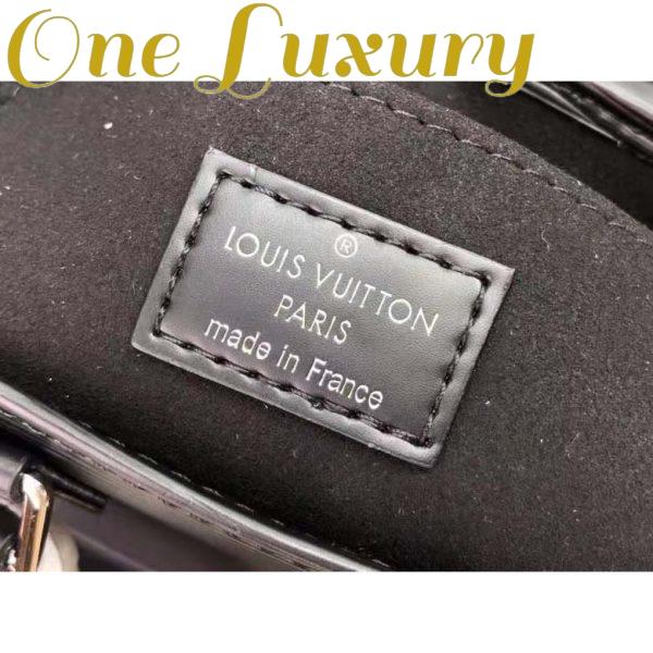 Replica Louis Vuitton Unisex Petit Sac Plat Black Epi Cowhide Leather 12
