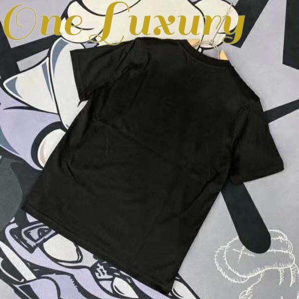 Replica Gucci GG Men’s Gucci Boutique Print Oversize T-Shirt-Black 5