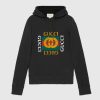 Replica Gucci GG Men’s Gucci Boutique Print Oversize T-Shirt-Black 13