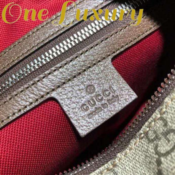 Replica Gucci Unisex GG Shoulder Bag Leather Details GG Supreme Canvas 11