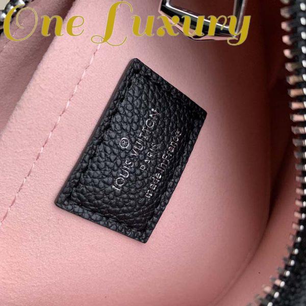 Replica Louis Vuitton Women LV Marellini Handbag Black Epi Grained Cowhide Leather 11