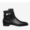 Replica Louis Vuitton LV Women Jumble Flat Ankle Boot in Calf Leather-Black 13