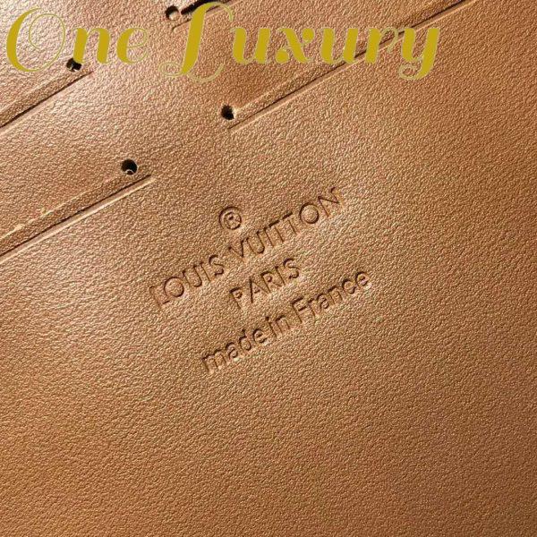 Replica Louis Vuitton LV Women Pochette Dauphine Monogram Canvas-Brown 11
