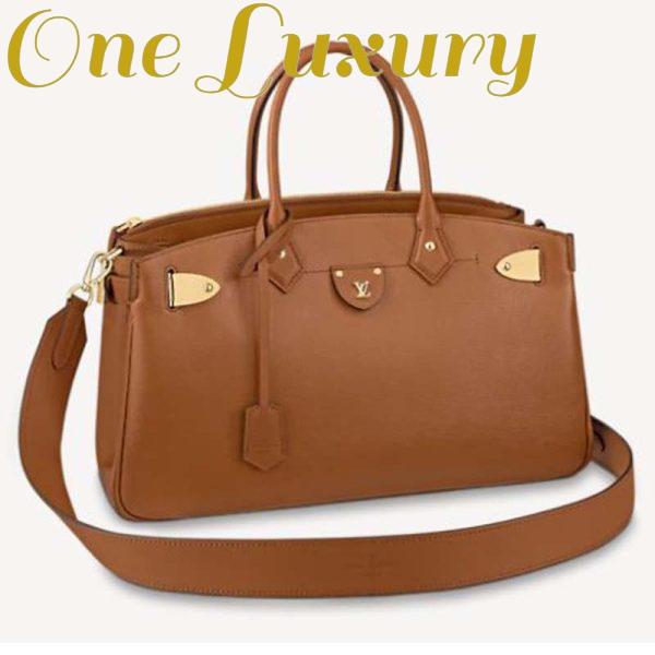 Replica Louis Vuitton Women All Set Handbag Calfskin Cowhide Leather Body-Friendly 3